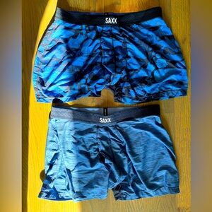 Saxx. Men’s Large. Cooling Mesh. Two pairs.